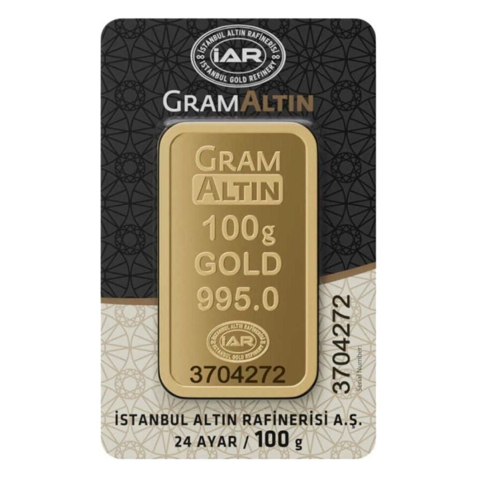 100gr 995 Külçe Altın