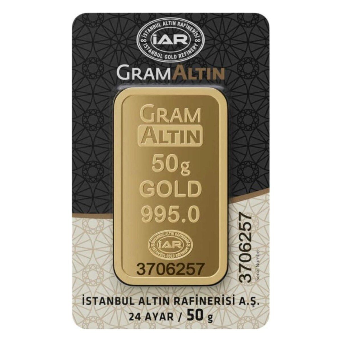 50gr 995 Külçe Altın