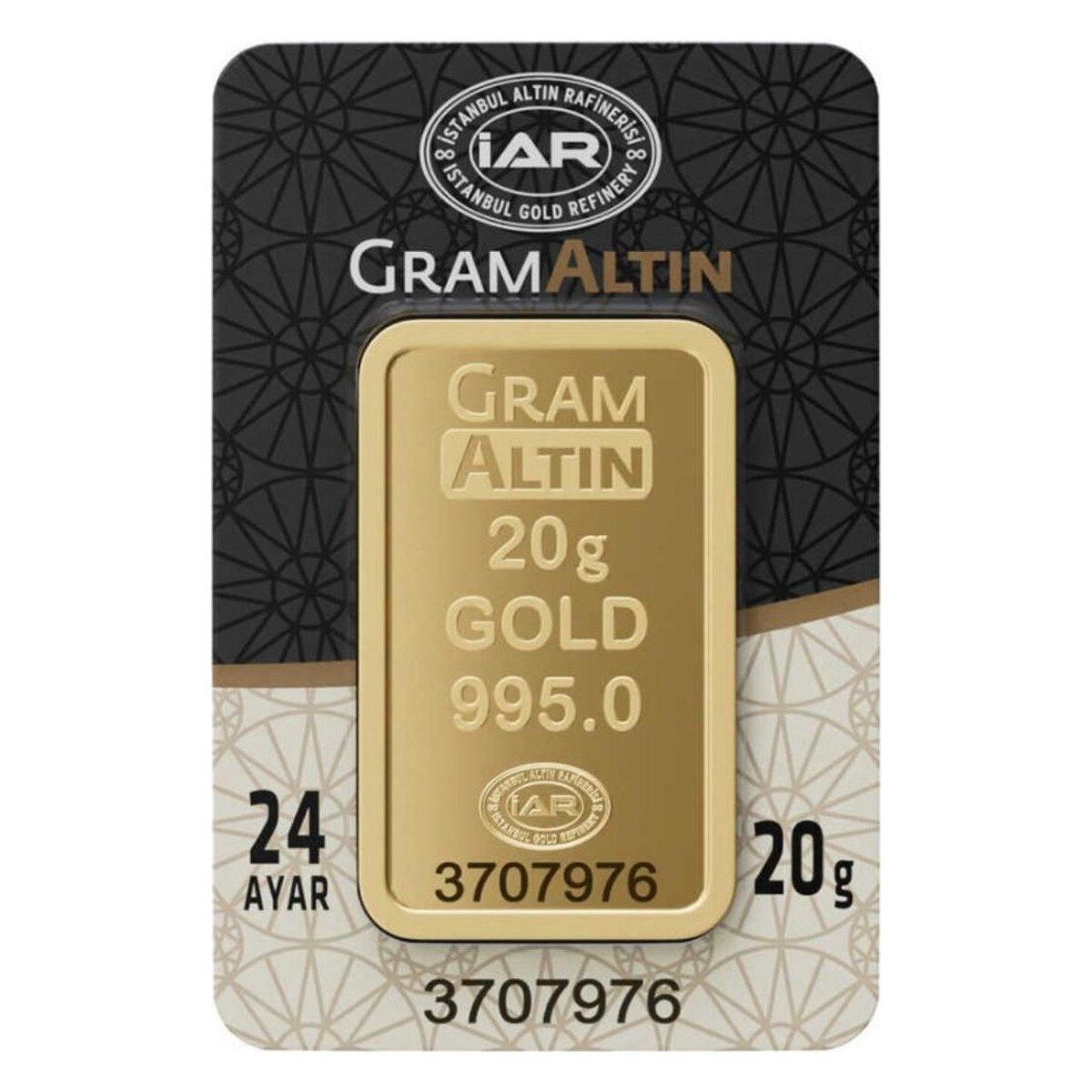 20gr 995 Külçe Altın