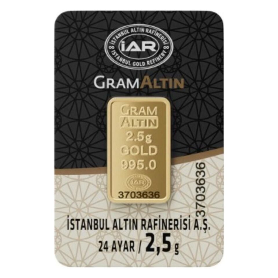 2,5gr 995 Külçe Altın